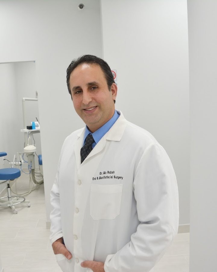 Dr. Mo Rabah, oral and maxillofacial surgeon
